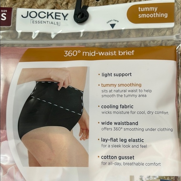 Jockey Black High-Waisted Panties Intimates - Picture 3 of 3